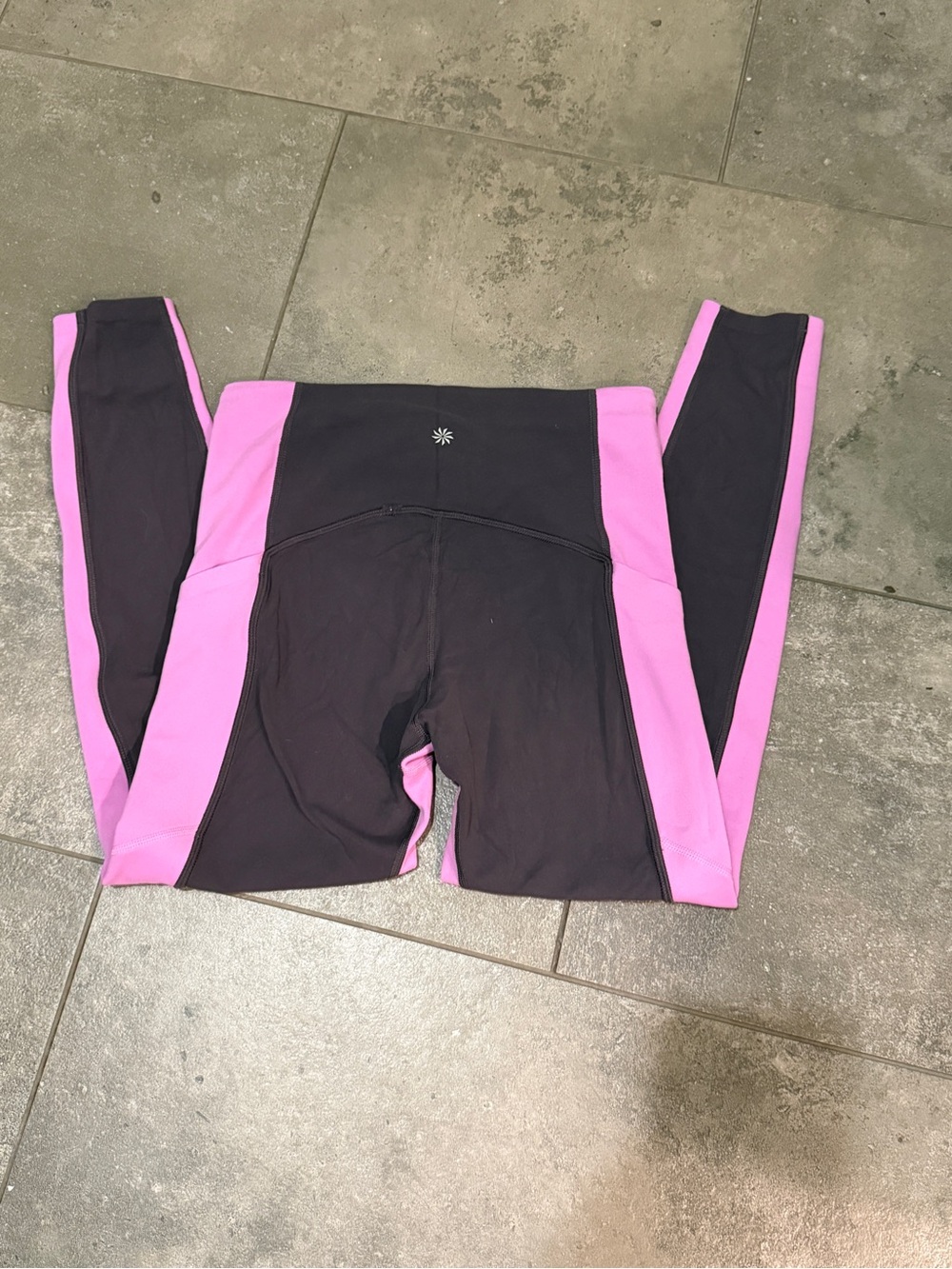 Athleta Women's color block leggings
